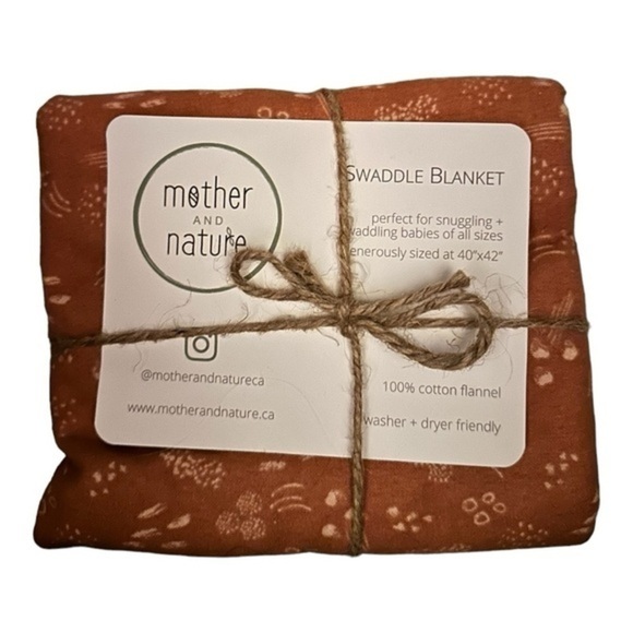 Mother & Nature Swaddle Blanket - Picture 1 of 2